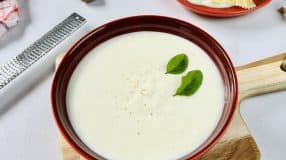Molho branco para macarrão sem creme de leite