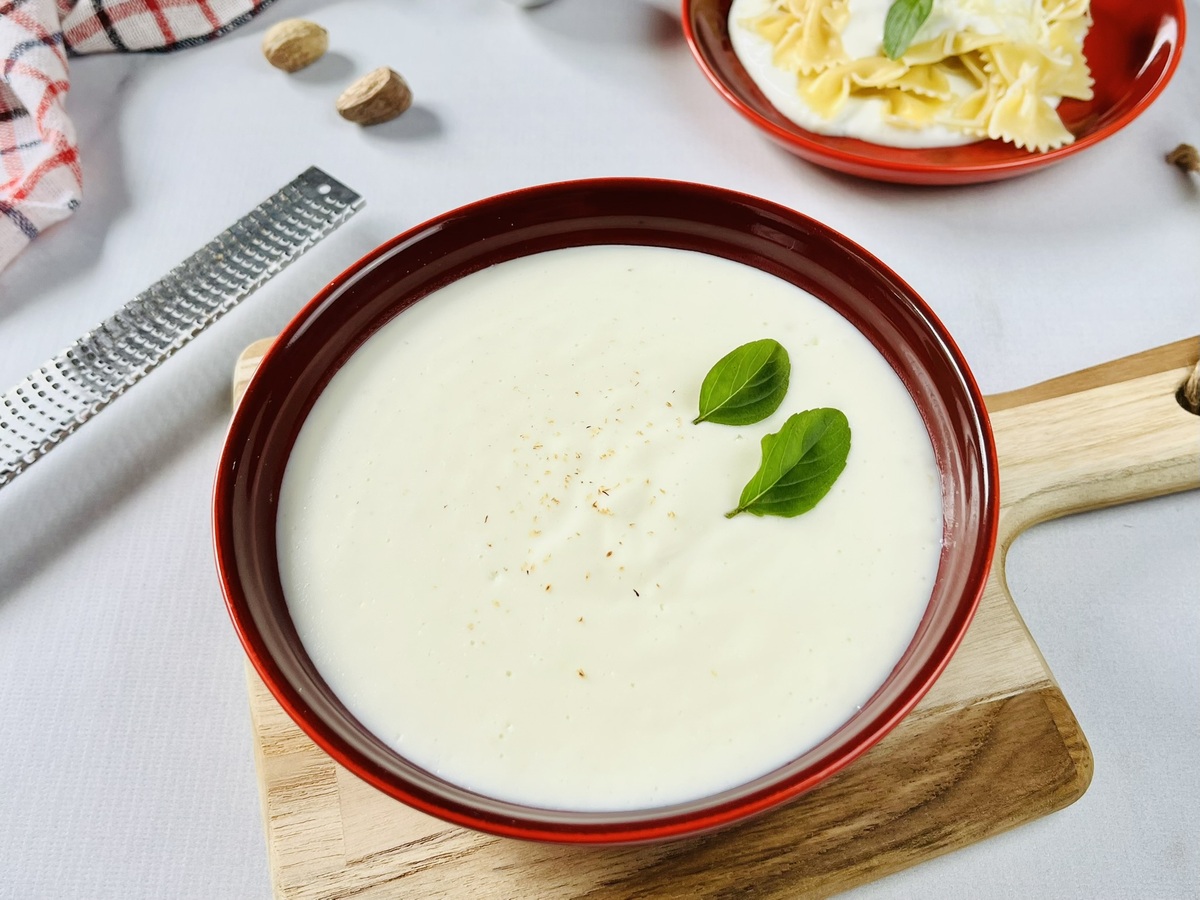 Molho branco para macarrão sem creme de leite
