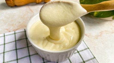 Molho branco para macarrão simples