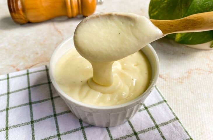 Molho branco para macarrão simples
