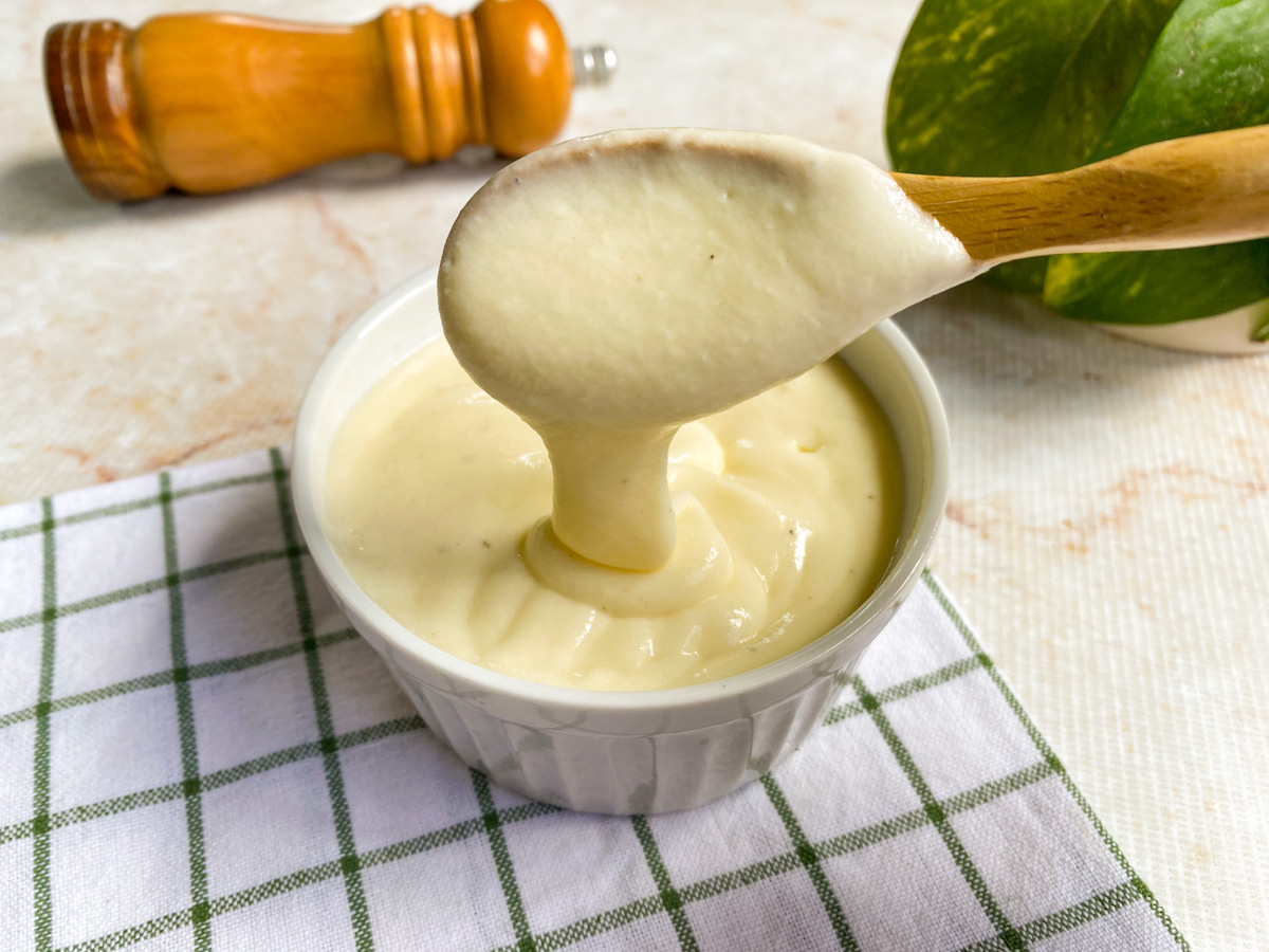 Molho branco para macarrão simples