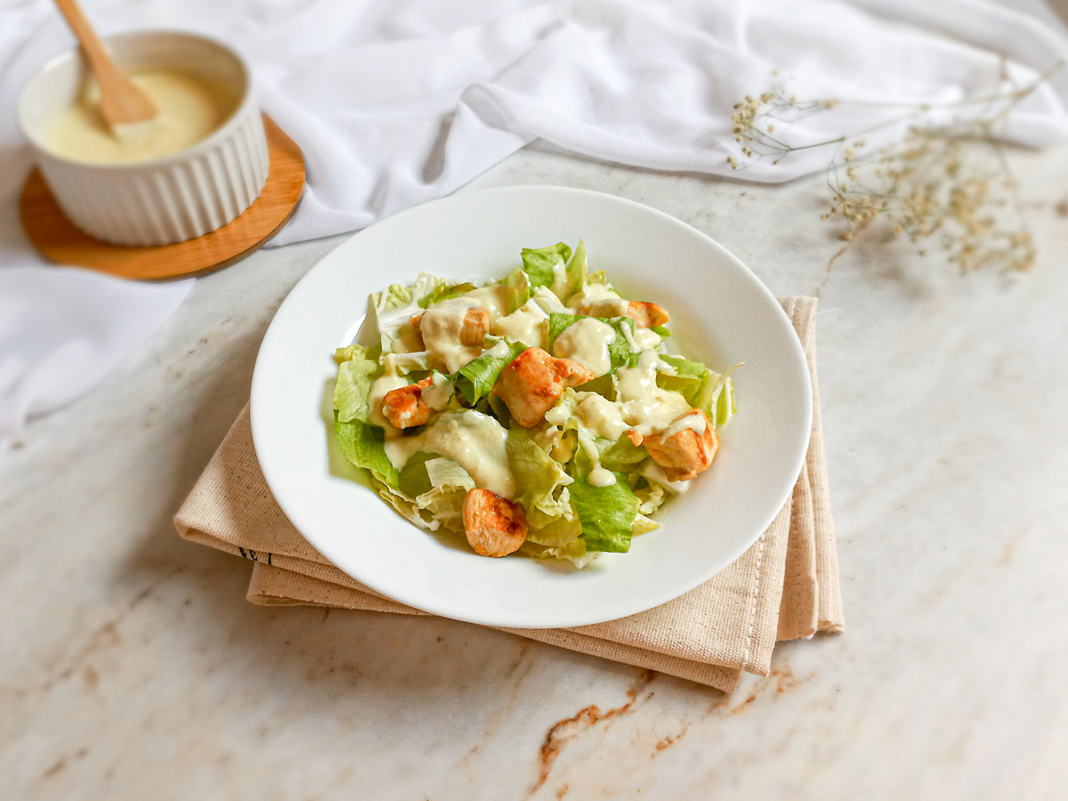 Molho caesar para salada