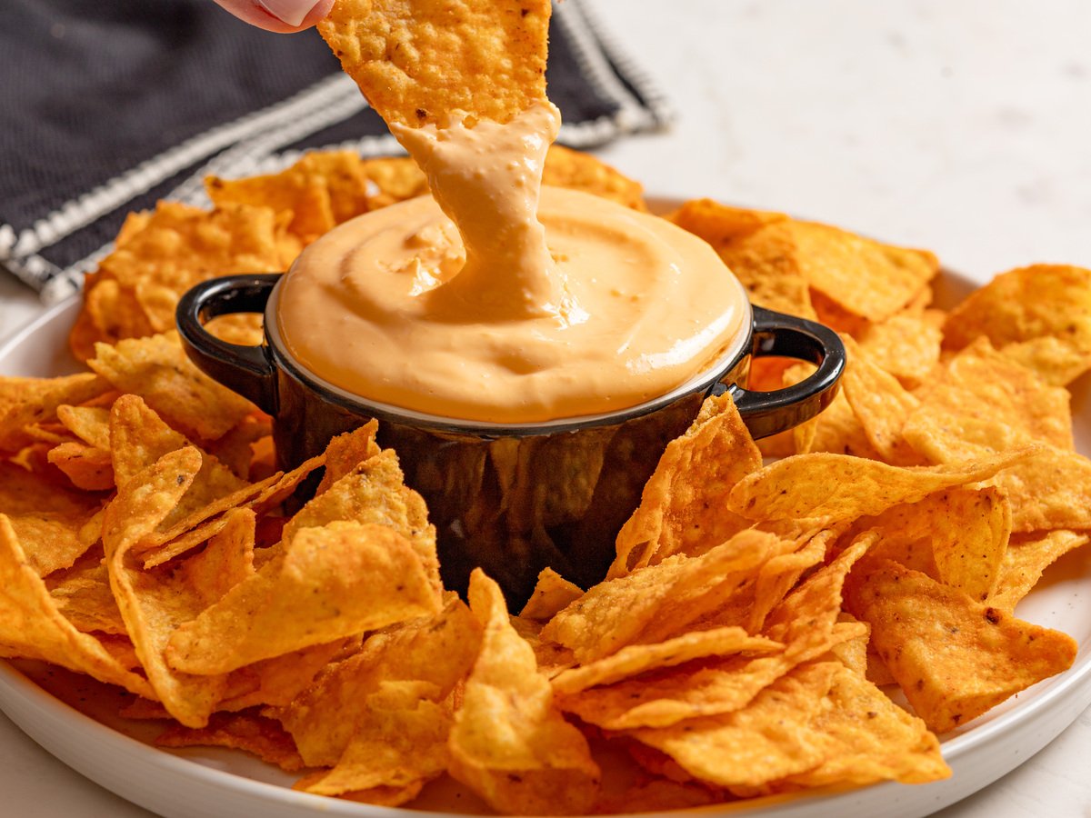 Molho cheddar com 2 ingredientes