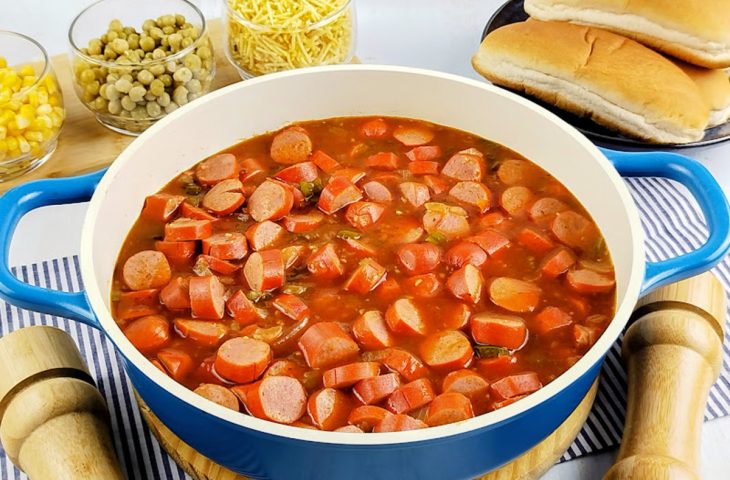 Molho de cachorro-quente fácil e rápido