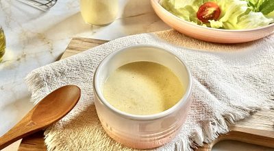 Molho de iogurte com mostarda dijon