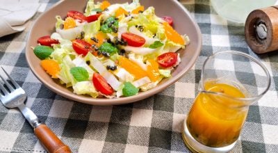 Molho de maracujá para salada