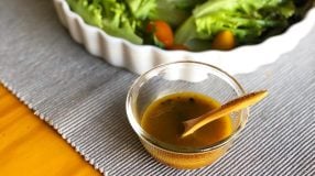 Molho de maracujá para salada