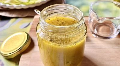 Molho de mostarda para salada