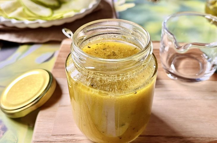 Molho de mostarda para salada