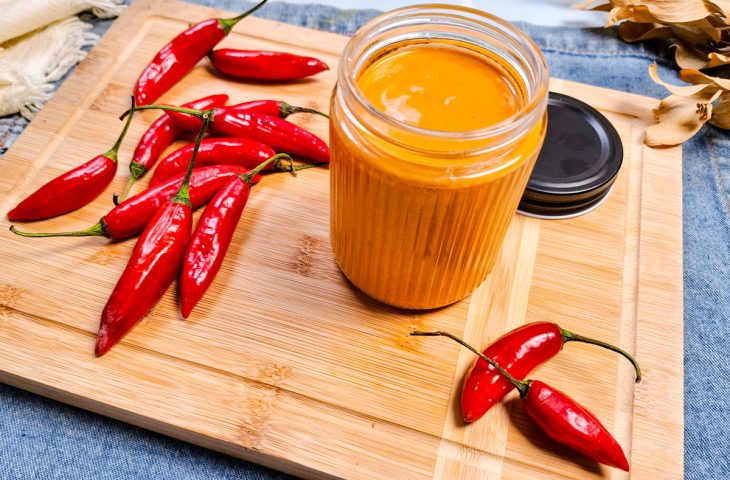 Molho de pimenta caseiro