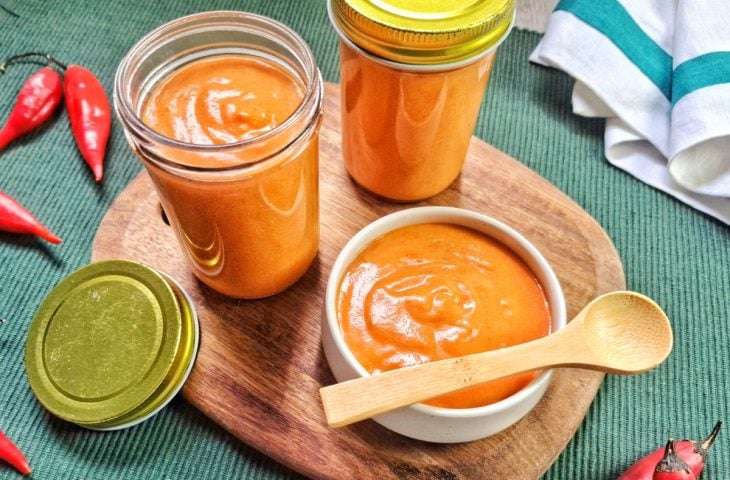 Molho de pimenta dedo-de-moça
