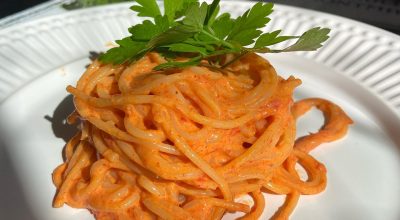 Molho de pimentão para massa