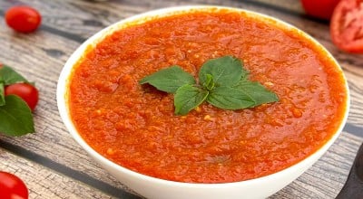 Molho de tomate caseiro fácil