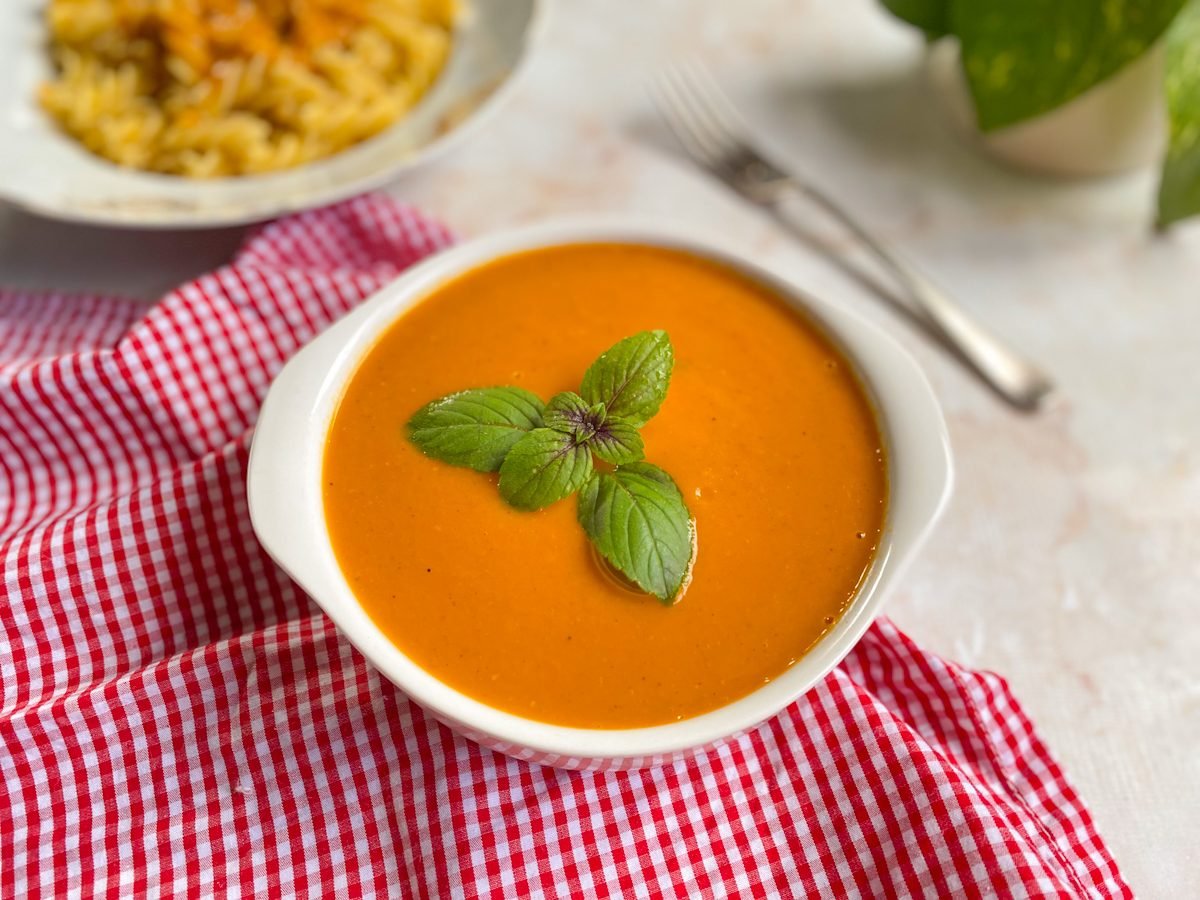 Molho de tomate caseiro simples