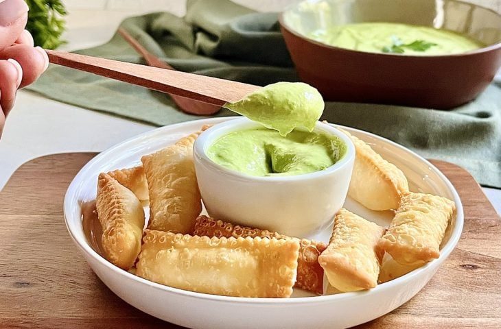 Molho verde fácil e rápido