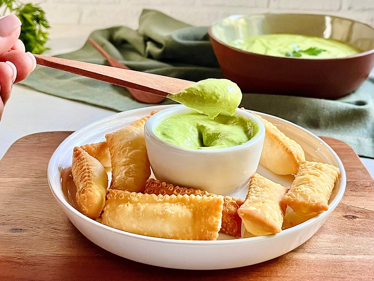 Molho verde fácil e rápido