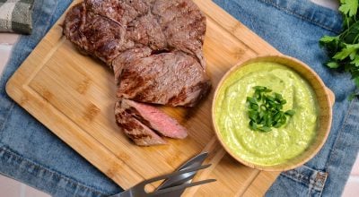 Molho verde para churrasco