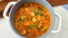 Moqueca de camarão