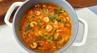 Moqueca de camarão