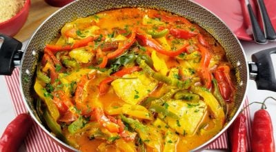 Moqueca de peixe simples