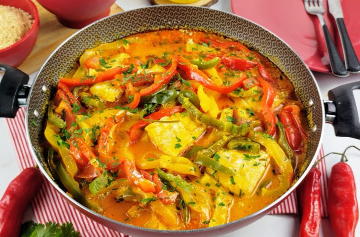 Moqueca de peixe simples
