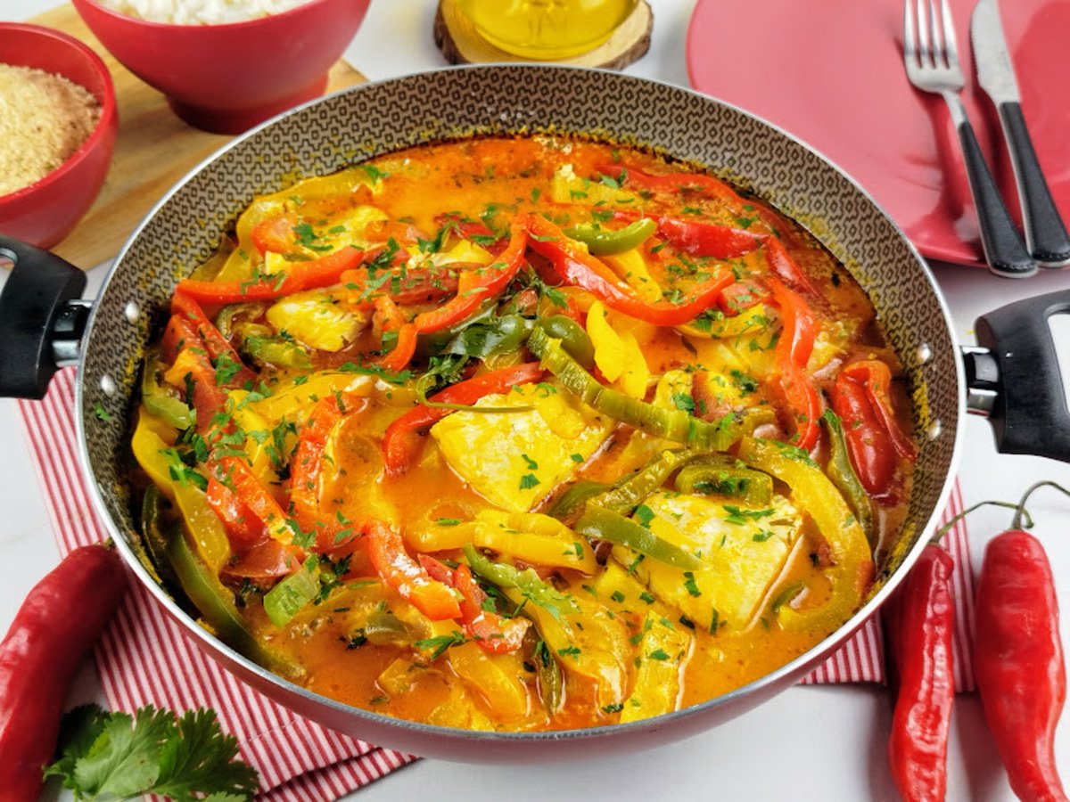 Moqueca de peixe simples