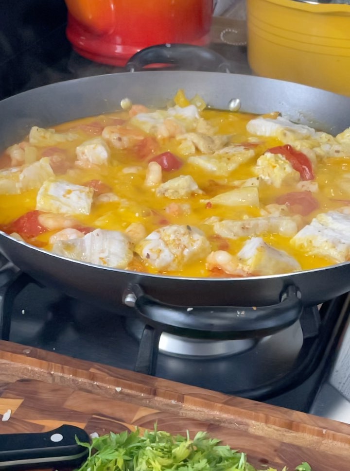 Moqueca de pirarucu