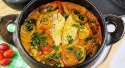 Moqueca de tilápia
