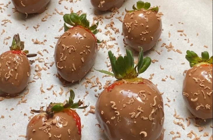 Morango e chocolate