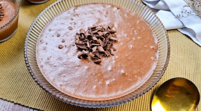Mousse de chocolate clássica