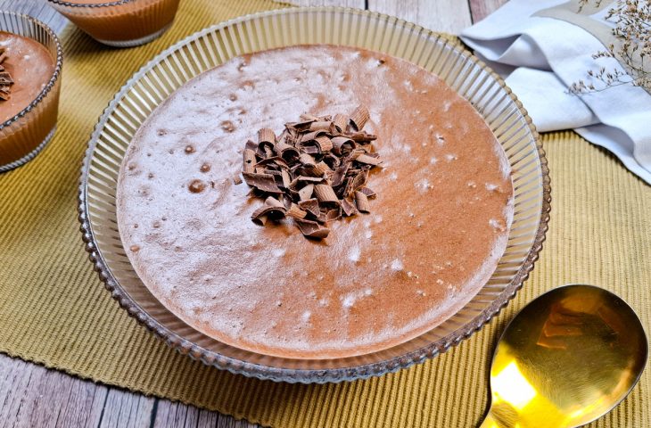 Mousse de chocolate clássica