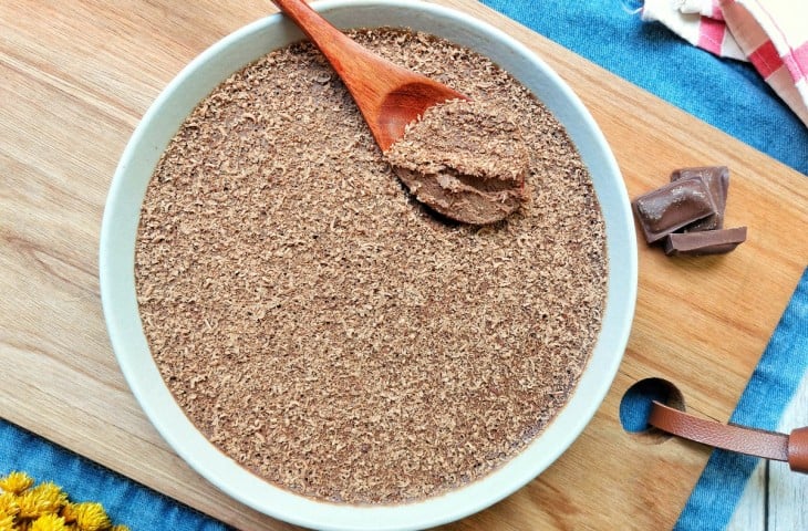 Mousse de chocolate com 2 ingredientes