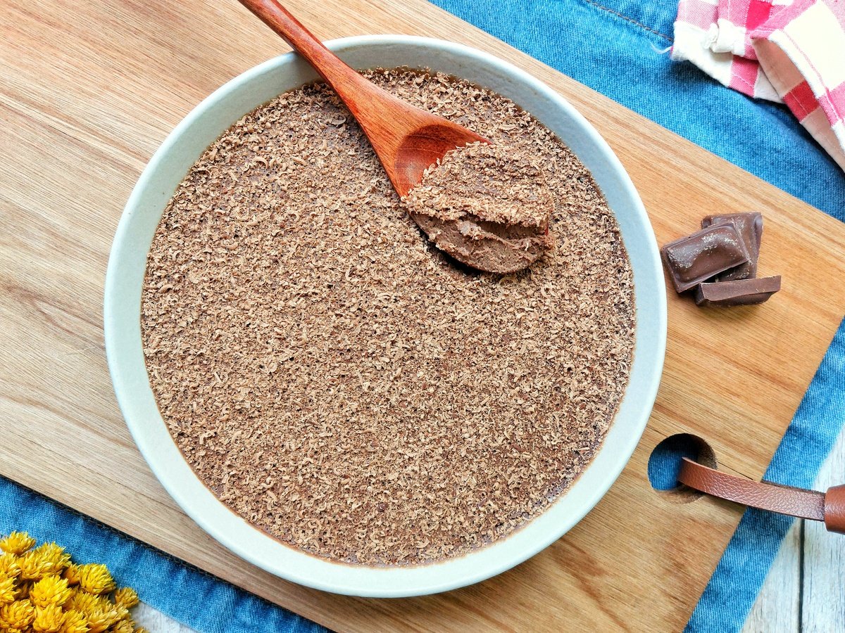 Mousse de chocolate com 2 ingredientes
