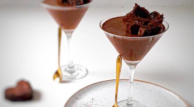 Mousse de chocolate com Jack Daniel’s