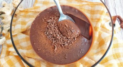 Mousse de chocolate em 5 minutos