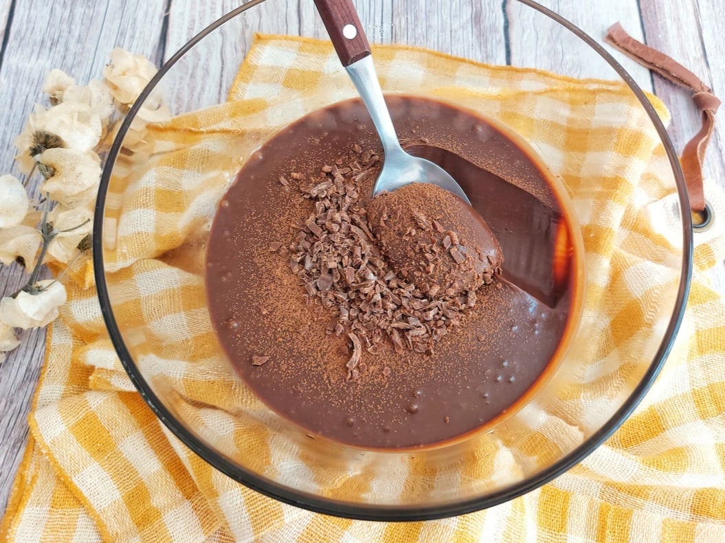 Mousse de chocolate em 5 minutos