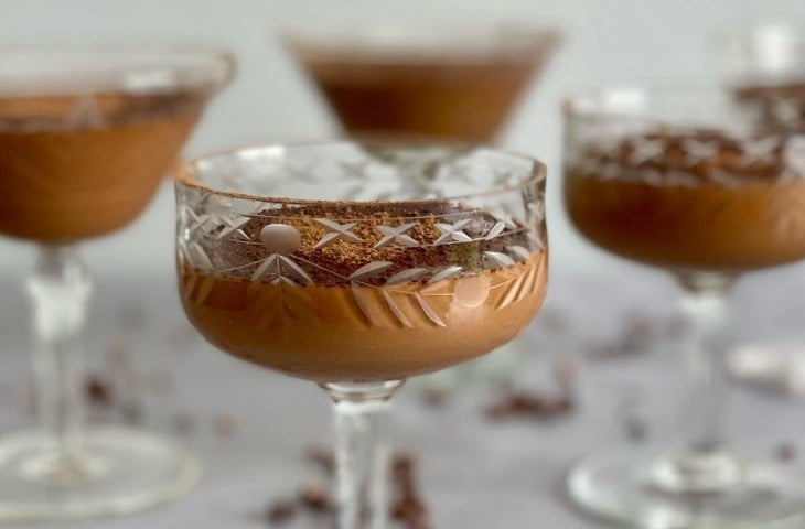 Mousse de chocolate expresso