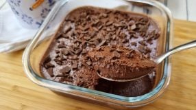 Mousse de chocolate fácil