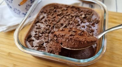 Mousse de chocolate fácil