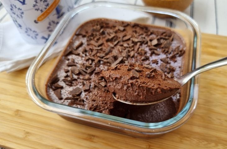 Mousse de chocolate fácil