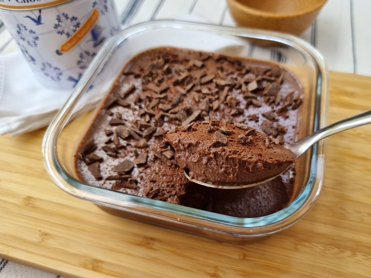 Mousse de chocolate fácil