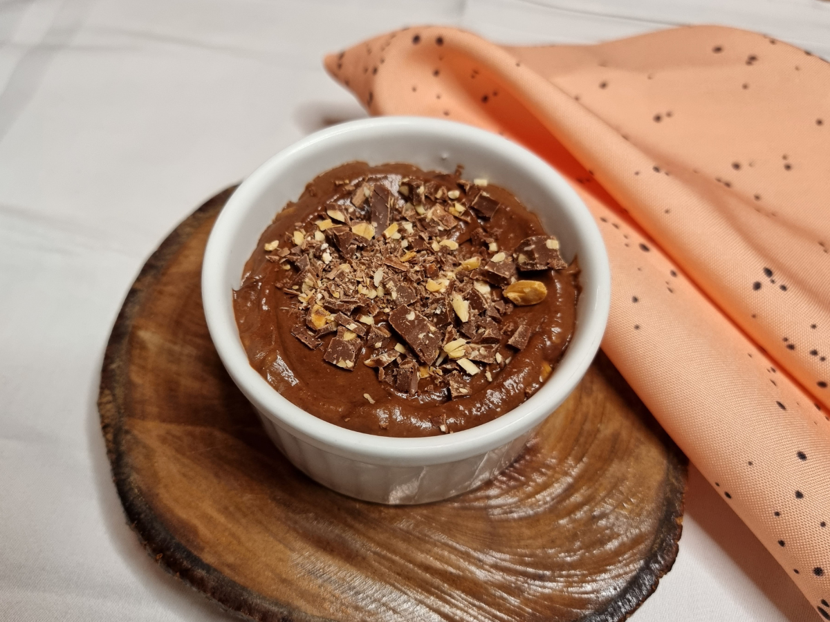Mousse de chocolate fit