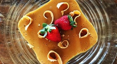 Mousse de doce de leite
