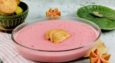 Mousse de goiaba