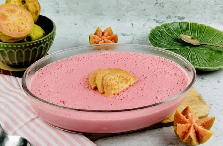 Mousse de goiaba