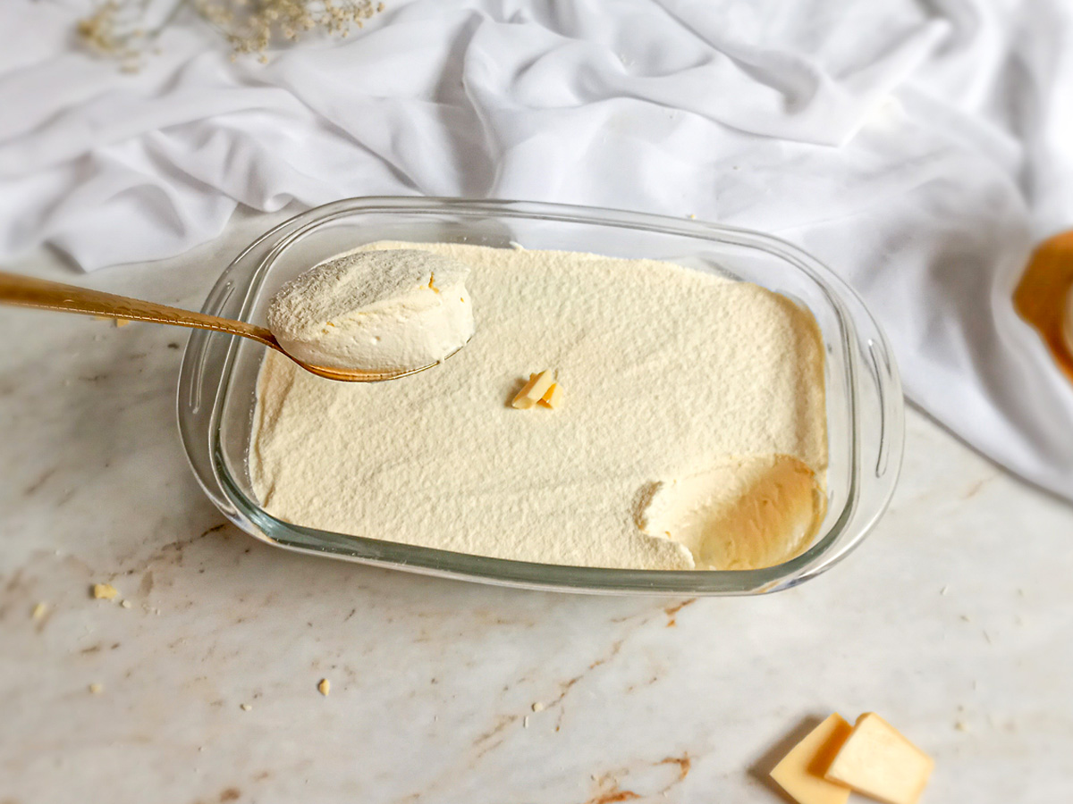Mousse de leite Ninho sem gelatina