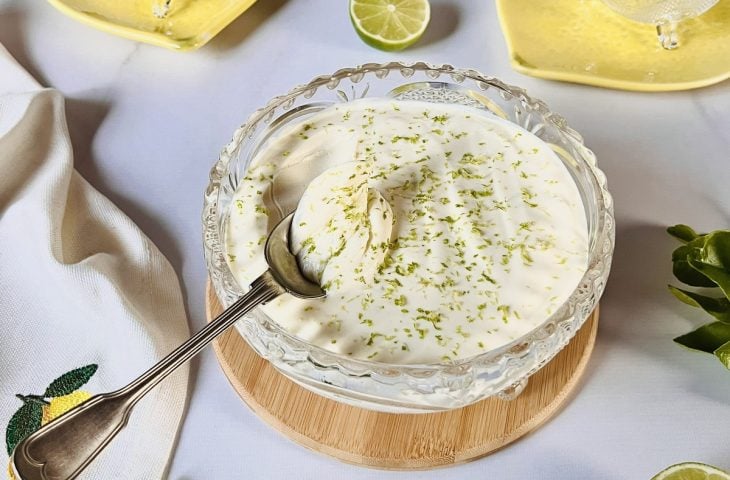 Mousse de limão fácil