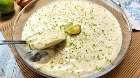 Mousse de limão rápida