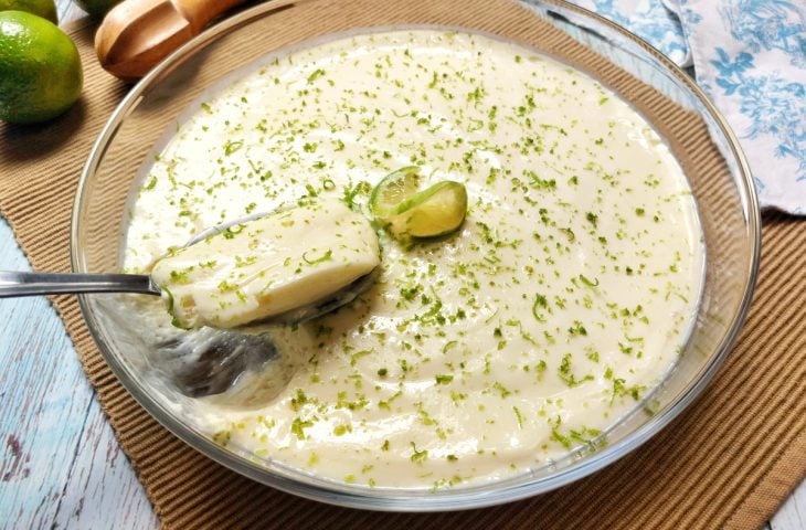 Mousse de limão rápida