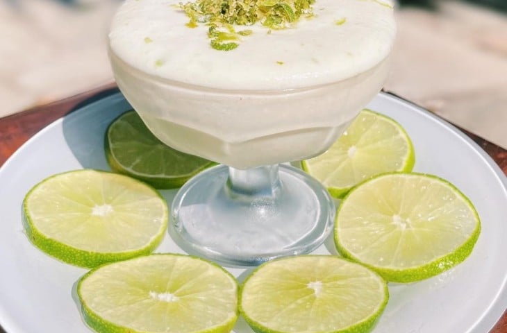 Mousse de limão saudável